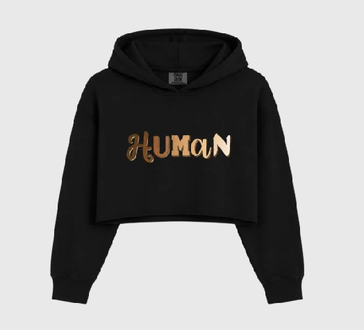 Cropped hoodie